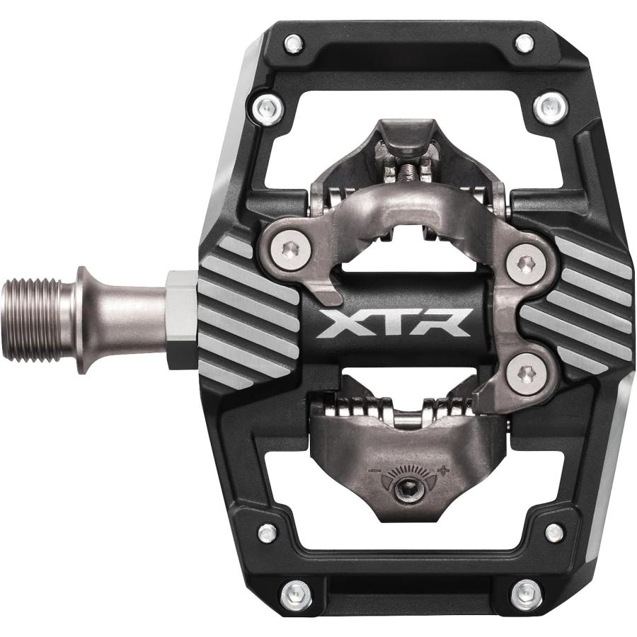 XTR ビンディングペダル PD-M9220 シマノ SHIMANO PD-M9220 XTR SPD 左右ペア CL-MT001付属 : 物