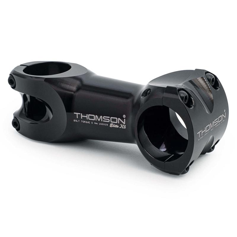 THOMSON ELITE X4 STEM φ31.8 80mm 0° BLACK トムソン SME157BK : tho 