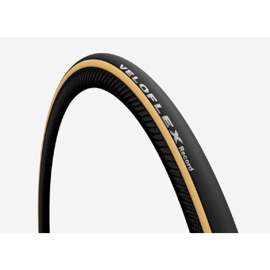 VELOFLEX RECORD 2本セット ベージュサイド TU(チュブラー) 700x25C ベロフレックス レコード｜alphacycling｜03