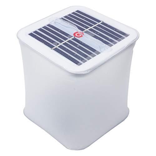 prendre ランタン LED ソーラー エアーランタン LEDライト 折りたたみ コンパクト 軽量 太陽光充電 簡易防水 防災 アウトドア キャン