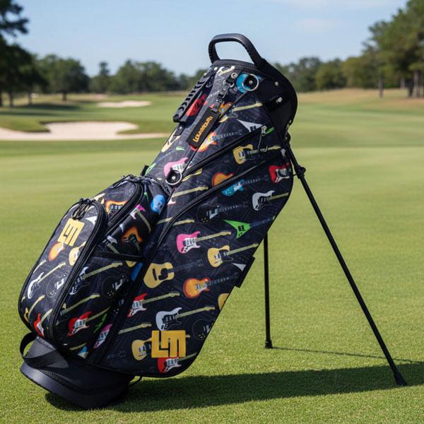 Loudmouth ゴルフ キャディバッグ スター柄 ラウドマウス スタンド キャディバッグ メンズ レディース 101ロック