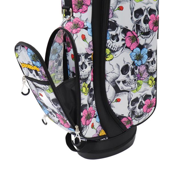 【LOUDMOUTH ラウドマウス】スタンドキャディバッグ　軽量モデル　スカル柄 ラウドマウス スタンド キャディバッグ メンズ レディース 151 スカル