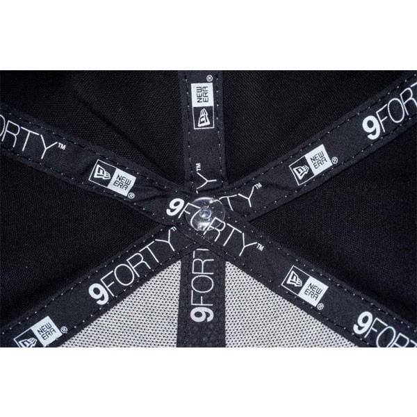 ニューエラ 9FORTY ストレッチコットン キャップ New Era オールドロゴ 11899133  / NEW ERA GOLF CAP ブラック | NEW ERA | 04