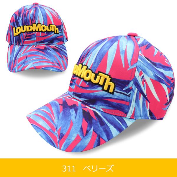 22年春夏新色 ラウドマウス ゴルフ キャップ メンズ レディース ユニセックス 762900 2022SS / LOUDMOUTH 柄 派手柄 帽子 キャップ 日除け｜alphagolf｜04