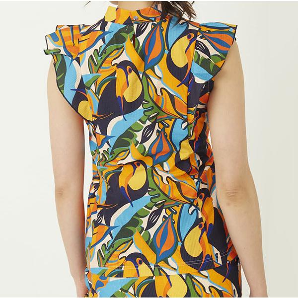 ラウドマウス レディース ゴルフウェア ノースリーブ シャツ 763656