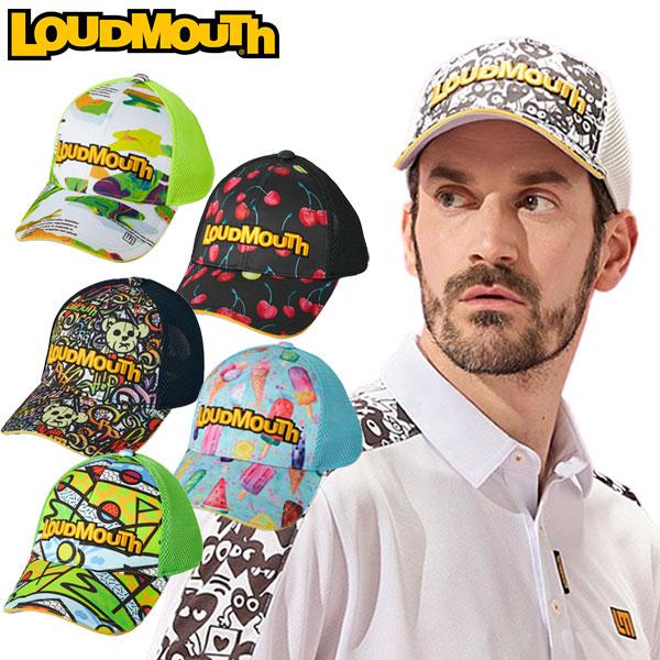 25年春夏 / ラウドマウス ゴルフ キャップ メンズ レディース ユニセックス 765900  / LOUDMOUTH 柄 派手柄 キャップ 日除け / | 