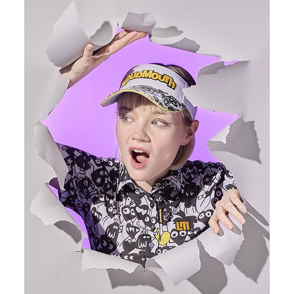 25年春夏 / ラウドマウス ゴルフ バイザー メンズ レディース ユニセックス 765901  / LOUDMOUTH 柄 派手柄 キャップ 日除け / |  | 10