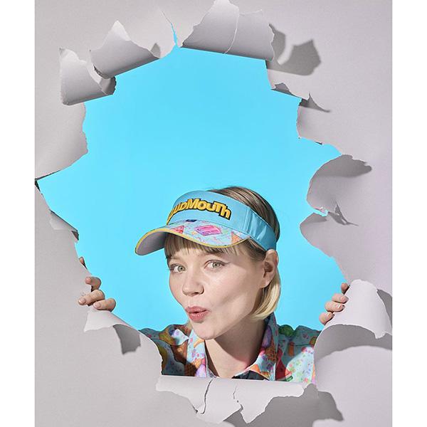 25年春夏 / ラウドマウス ゴルフ バイザー メンズ レディース ユニセックス 765901  / LOUDMOUTH 柄 派手柄 キャップ 日除け / |  | 13