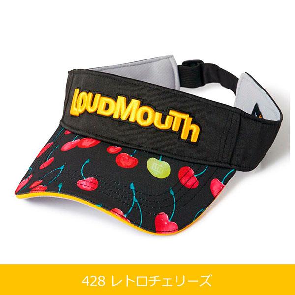 25年春夏 / ラウドマウス ゴルフ バイザー メンズ レディース ユニセックス 765901  / LOUDMOUTH 柄 派手柄 キャップ 日除け / |  | 05