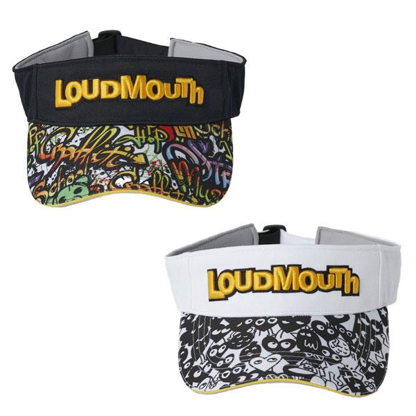 25年春夏 / ラウドマウス ゴルフ バイザー メンズ レディース ユニセックス 765901  / LOUDMOUTH 柄 派手柄 キャップ 日除け / |  | 07