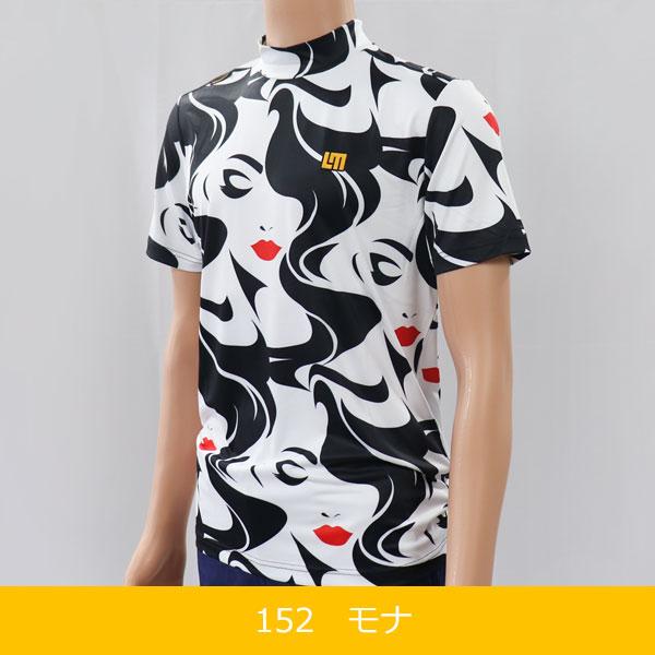 ラウドマウス メンズ ゴルフウェア 半袖 モックネックシャツ 772601