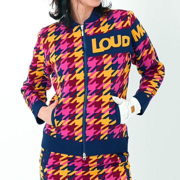 LOUDMOUTH ラウドマウス レディース ゴルフウェア 長袖 ニット LOUDMOUTH ラウドマウス レディース ゴルフウェア 長袖 ニット