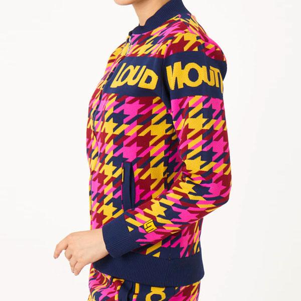 LOUDMOUTH ラウドマウス レディース ゴルフウェア 長袖 ニット LOUDMOUTH ラウドマウス レディース ゴルフウェア 長袖 ニット