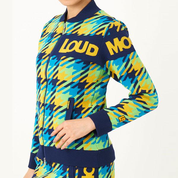 LOUDMOUTH ラウドマウス レディース ゴルフウェア 長袖 ニット LOUDMOUTH ラウドマウス レディース ゴルフウェア 長袖 ニット