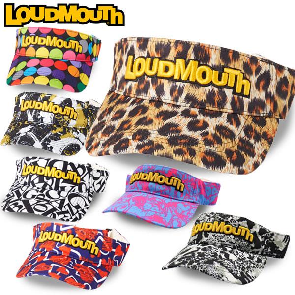 ラウドマウス ゴルフ バイザー メンズ レディース ユニセックス 772901 2022FW / LOUDMOUTH 柄 派手柄 サンバイザー 日除け |  | 01
