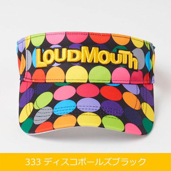 ラウドマウス ゴルフ バイザー メンズ レディース ユニセックス 772901 2022FW / LOUDMOUTH 柄 派手柄 サンバイザー 日除け |  | 03