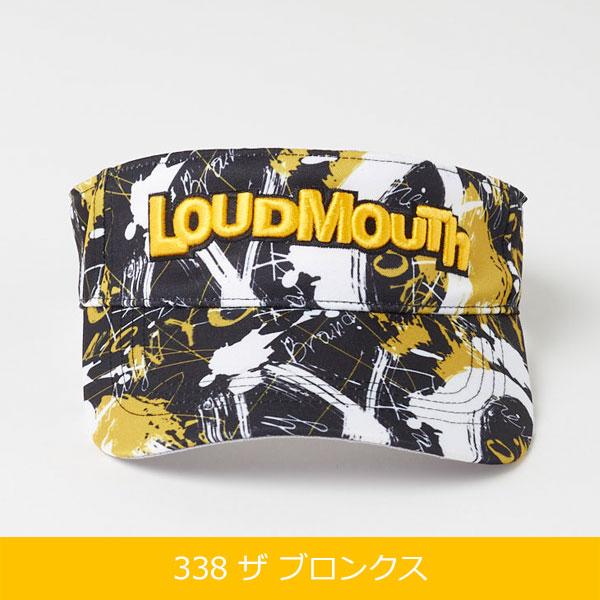 ラウドマウス ゴルフ バイザー メンズ レディース ユニセックス 772901 2022FW / LOUDMOUTH 柄 派手柄 サンバイザー 日除け |  | 06