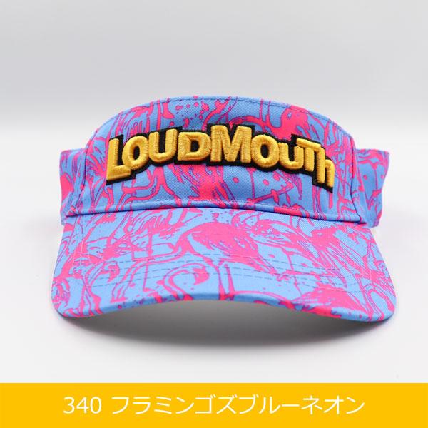 ラウドマウス ゴルフ バイザー メンズ レディース ユニセックス 772901 2022FW / LOUDMOUTH 柄 派手柄 サンバイザー 日除け |  | 08