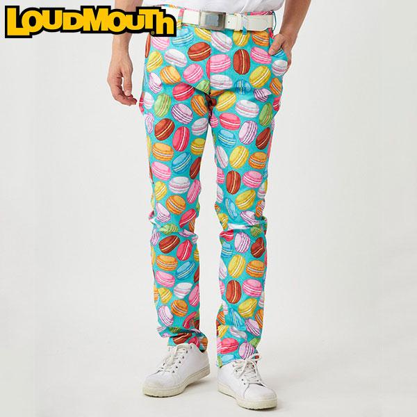 ラウドマウス メンズ ゴルフウェア ロングパンツ 773300 373 パステルマカロンズ (Pastel Macarons) 2023FW