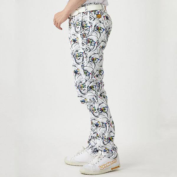 LOUDMOUTH（ラウドマウスゴルフ） ラウドマウス メンズ ゴルフウェア ロングパンツ 773300 374 ファンキーモンキーズ ...
