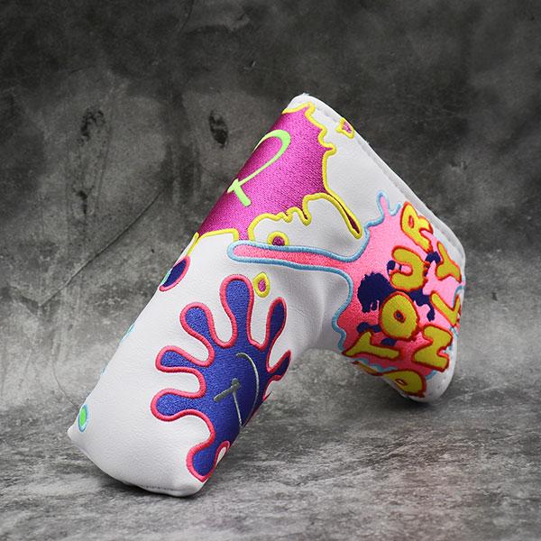 ピレッティ ツアーオンリー パターカバー ペイントボール ホワイト 