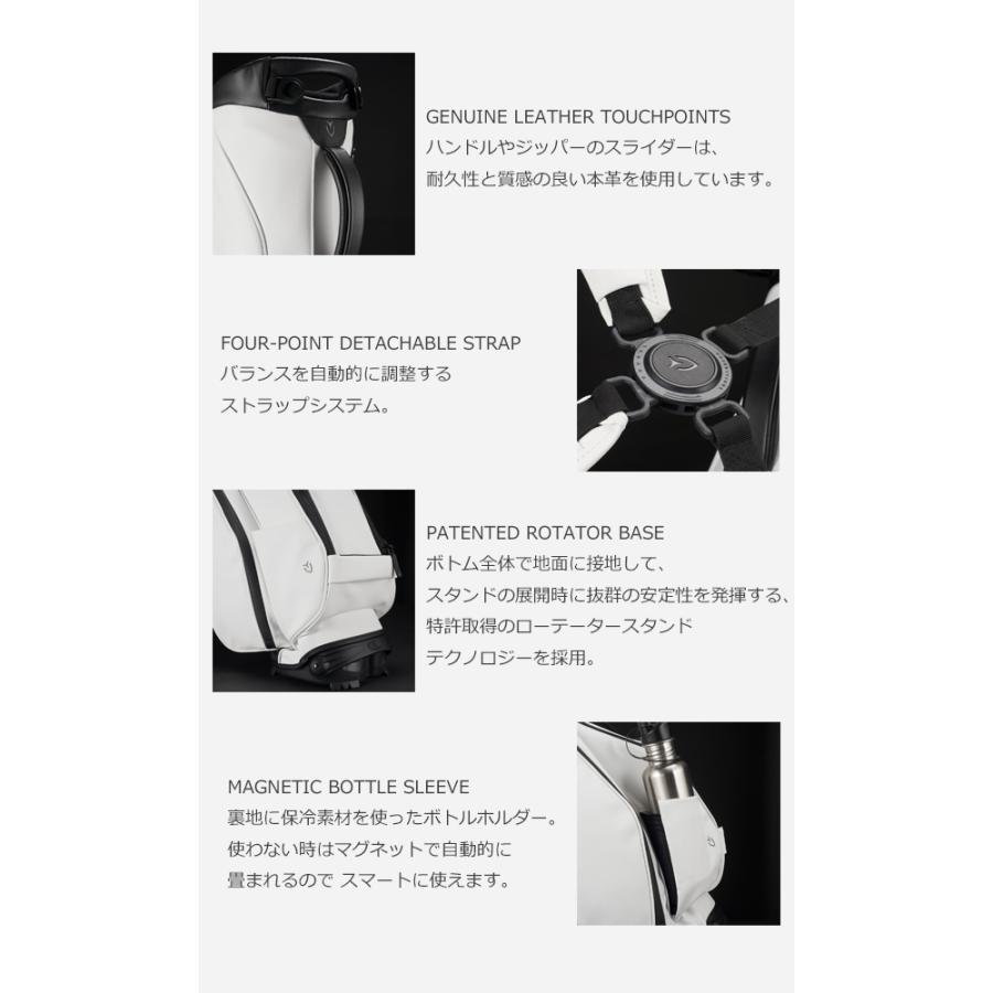 Vessel ベゼル ゴルフ スタンド キャディバッグ 軽量 7型 47インチ対応