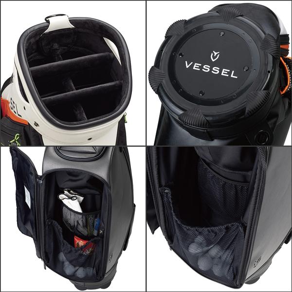 Vessel ベゼル ゴルフ キャディバッグ スタッフ カート 10型 47インチ対応 プライム 日本正規品 ベッセル ベセル｜alphagolf｜06