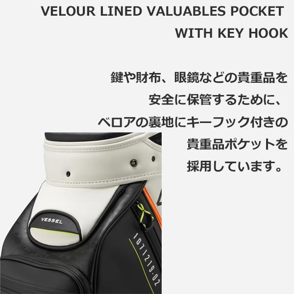 VESSEL（スポーツ） Vessel ベゼル ゴルフ キャディバッグ