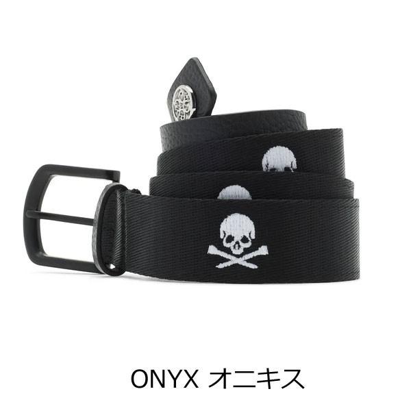 G/FORE ジーフォアゴルフベルト G FORE ゴルフ レザー ベルト キラー T スカル / ジーフォア