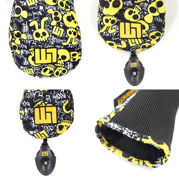 セット販売 ラウドマウス ゴルフ ヘッドカバー （ドライバー +