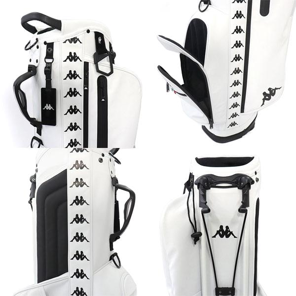 Kappa GOLF 2025年春夏 カッパ ゴルフ 8.5型 スタンドバッグ メンズ