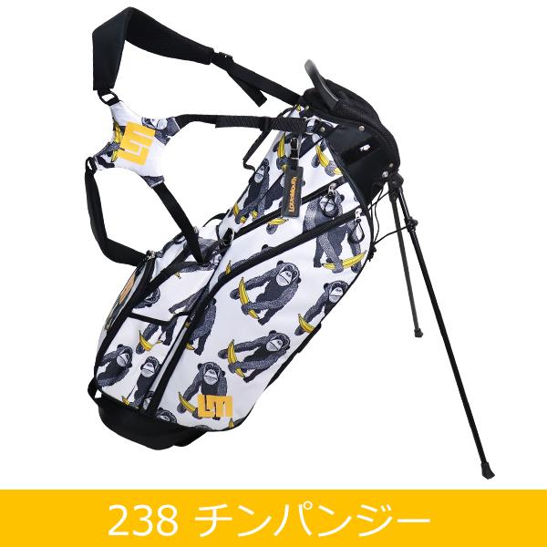 【期間限定】ラウドマウス キャディバッグ コミカルブロット LM-CB0010 LOUDMOUTH（ラウドマウスゴルフ） ラウドマウス スタンド キャディ