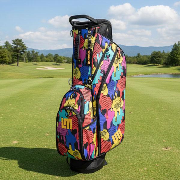LOUDMOUTH 軽量 スタンド付き キャディバッグ ラウドマウス 超軽量 スタンド キャディバッグ 2.3kgs 8.5型 47インチ
