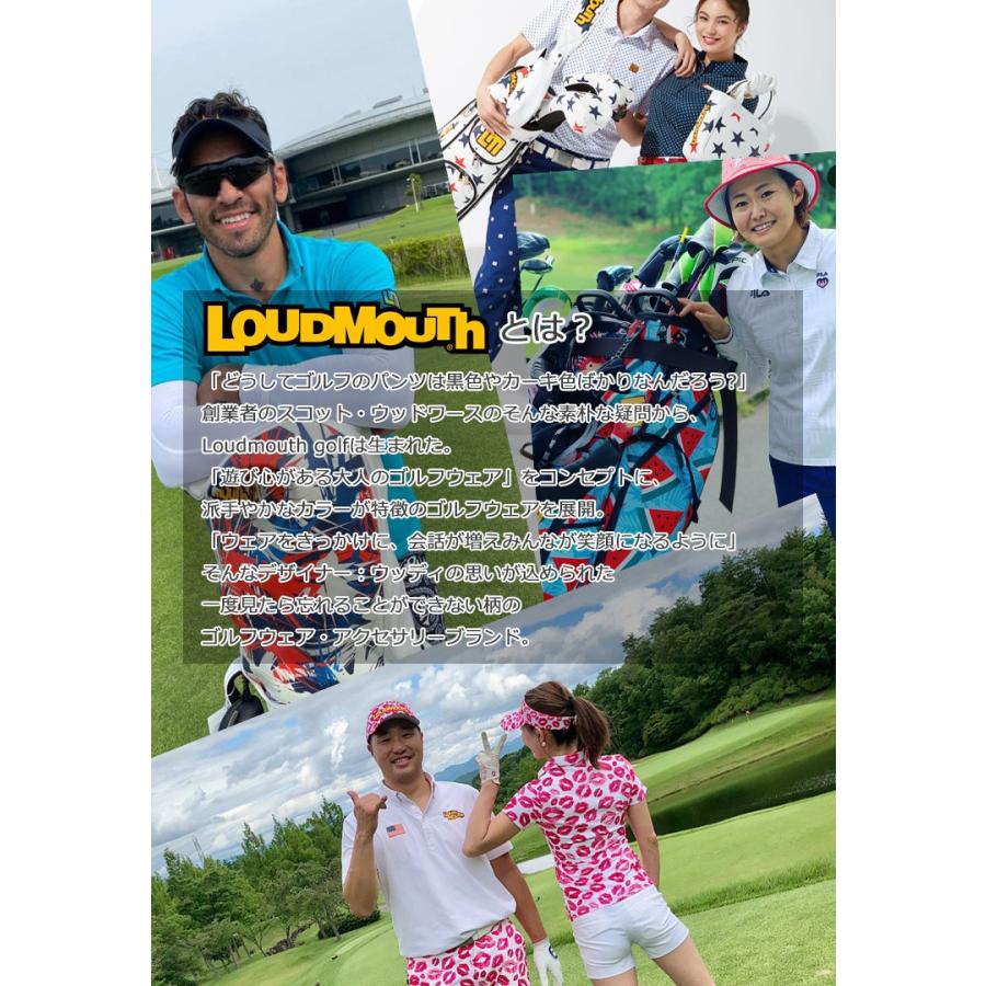 ま*ん様 完売品！ラウドマウス　 キャディバッグ グラフィックデザイン キャディバッグ | LOUDMOUTH JAPAN