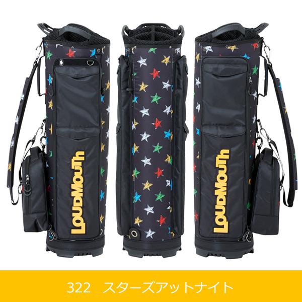 LOUDMOUTH ラウドマウス キャディバッグ 9型 2.6kgs 47インチ LOUDMOUTH ラウドマウス キャディバッグ 9型 2.6kgs 47インチ