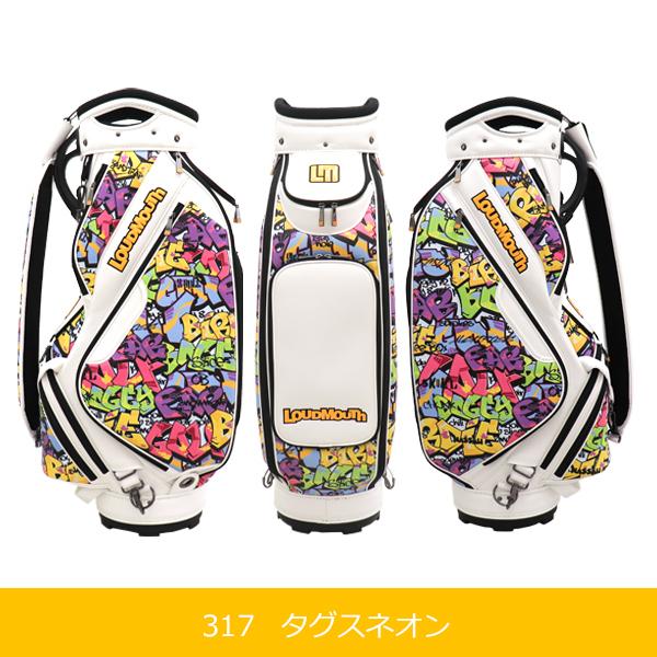 LOUDMOUTH 22年春夏新色 ラウドマウス ゴルフ キャディバッグ