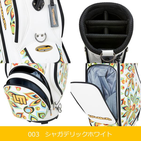 ラウドマウス キャディバック 9～9.5型 シャガデリックホワイト柄 LOUD ラウドマウス キャディバッグ シャガデリックホワイト - メルカリ