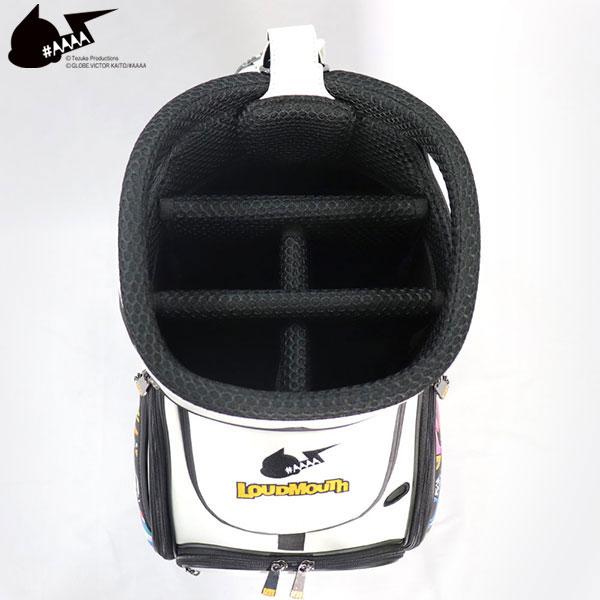 鉄腕アトム ゴルフバッグ・キャディバッグ、ヘッドカバー付き LOUDMOUTH 2024年春夏 鉄腕アトムコラボ / ラウドマウス ゴルフ 10.5型