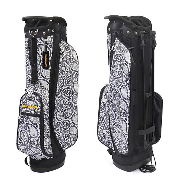 ラウドマウス キャディバッグ シャガデリックホワイト Amazon | LOUDMOUTH ラウドマウス LM-CB0010 8.5型 スタンドキャディ