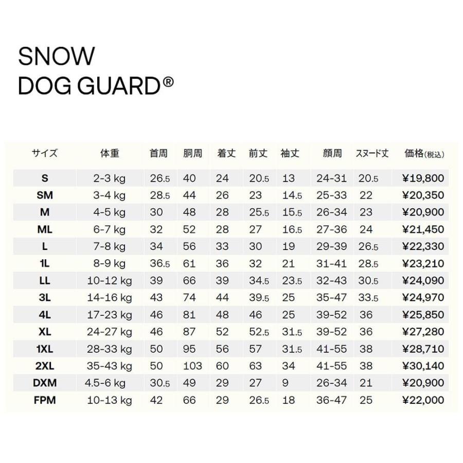 【ALPHAICON】スノードッグガードＭ 