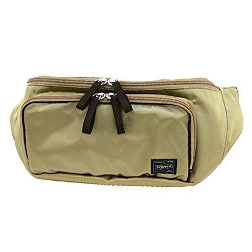 Plan ボディバッグ バッグ ファッション ポーター ウエストバッグ Porter A Bvgwk プラン 728 ベージュ 40 Alphak ボディバッグ