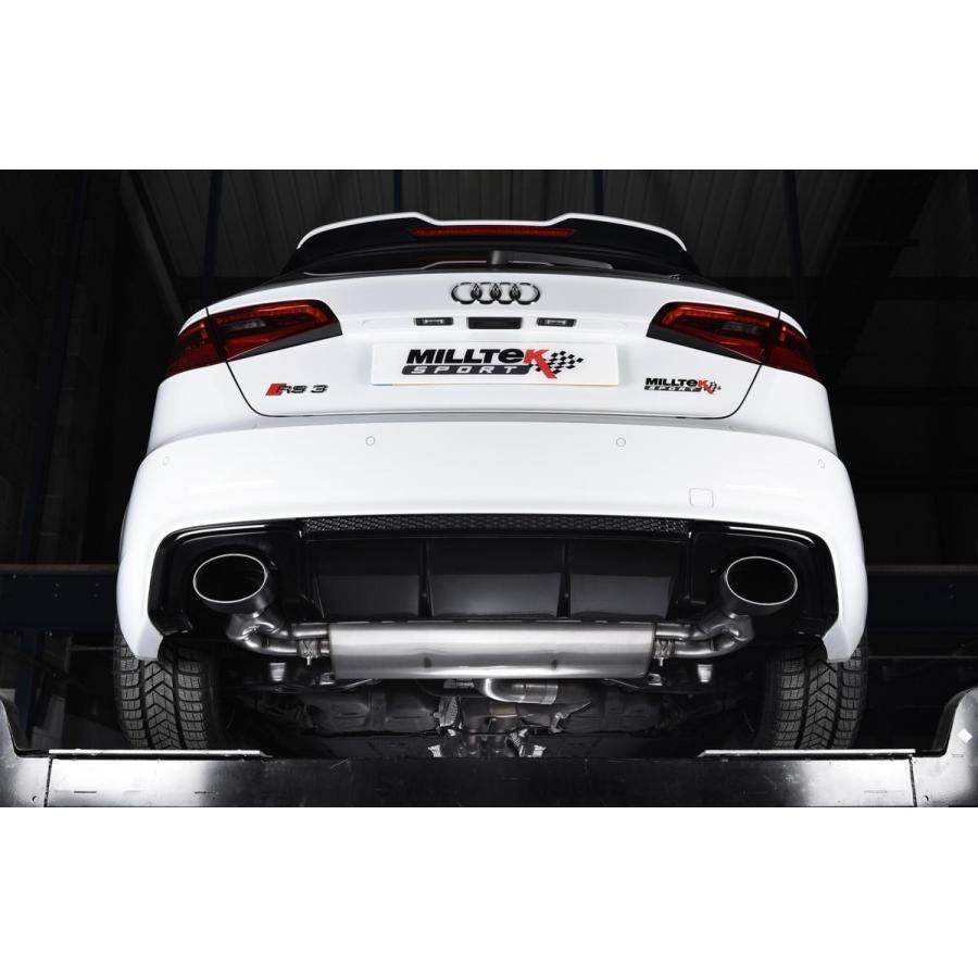 Millteksport ミルテック アウディ AUDI RS3 8V 2018- 400ps キャタ