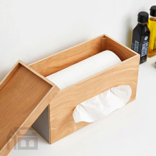 ideaco Roof Paper Box イデアコ ルーフペーパーボックス  ローションティッシュ/キッチンペーパー/ペーパータオルケース/キッチン/リビング/化粧室 |  | 04