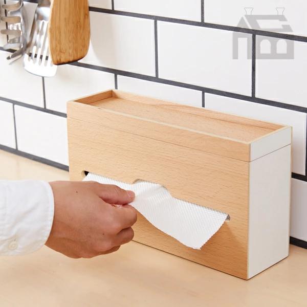 ideaco Roof Paper Box Slim イデアコ ルーフペーパーボックス スリム  ローションティッシュ/キッチンペーパー/ペーパータオルケース/キッチン/リビング |  | 01