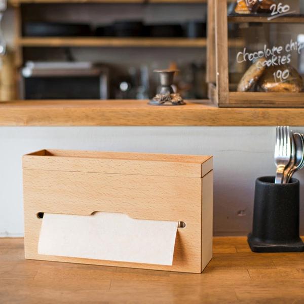 ideaco Roof Paper Box Slim イデアコ ルーフペーパーボックス スリム  ローションティッシュ/キッチンペーパー/ペーパータオルケース/キッチン/リビング |  | 02