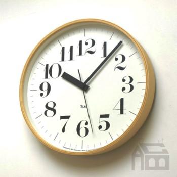 Lemnos Riki Clock レムノス リキ クロック RC WR08-27 WH 電波時計 [掛け時計/かけ時計] |  | 01