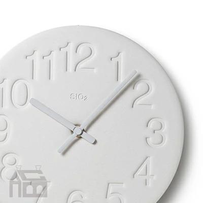 Lemnos 珪藻土の時計 掛時計 LC11-08   壁掛け時計/かけ時計/北欧/ウォールクロック/壁時計/デザイン時計/インテリア時計 | 