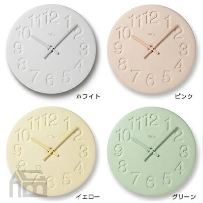 Lemnos 珪藻土の時計 掛時計 LC11-08   壁掛け時計/かけ時計/北欧/ウォールクロック/壁時計/デザイン時計/インテリア時計 |  | 04