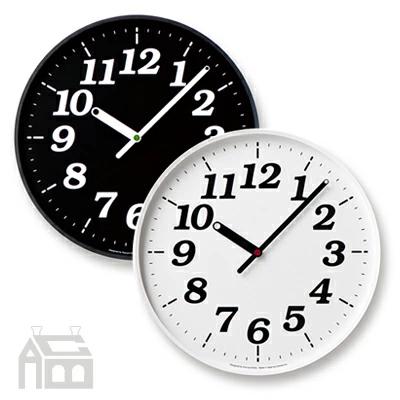 Lemnos Dot clock （数字） レムノス ドットクロック KK15-12   掛時計/掛け時計/かけ時計/壁掛け/北欧/おしゃれ/デザイン時計/インテリア時計 | 
