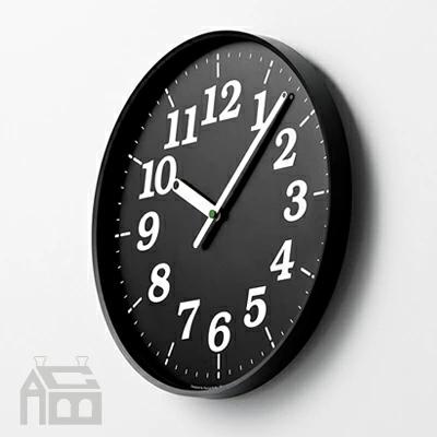 Lemnos Dot clock （数字） レムノス ドットクロック KK15-12   掛時計/掛け時計/かけ時計/壁掛け/北欧/おしゃれ/デザイン時計/インテリア時計 |  | 02